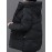 1pc Winter Women'S Casual Hooded Coat, Thickened Cotton Jacket with Zipper, Solid Color Polyester Non-Stretch Regular Length Outerwear
