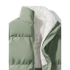 Reversible Chic Plus Size Women's Jacket - Casual Long Sleeve, Zip-Up Outerwear with Pockets for Fall & Winter