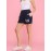 Women's Navy Soft Fleece Casual Active Sweat Shorts - New York Brooklyn Design, All-Season Comfort